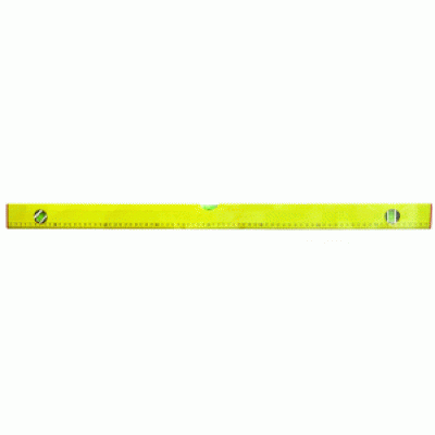 Уровень алюминиевый Yellow 3 ампулы 100 см (Hobbi) (шт.)