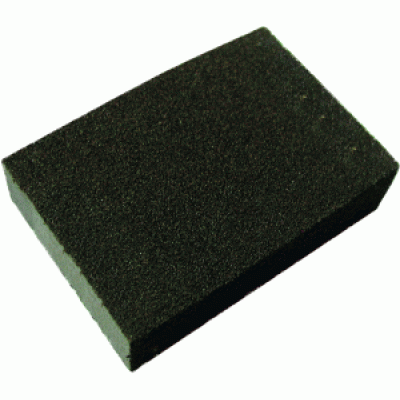 Губка для шлифования, оксид алюминия, 100 х 75 х 25 мм, Р120 (Hobbi) (шт.)