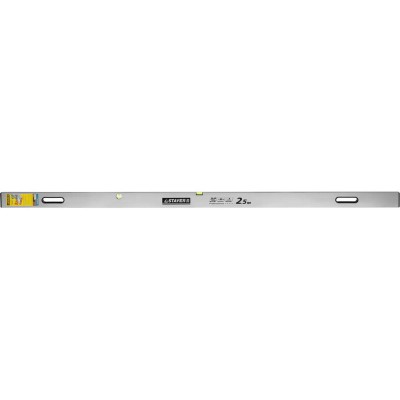 Правило-уровень с ручками GRAND, 2.5 м, STAYER Professional 10752-2.5