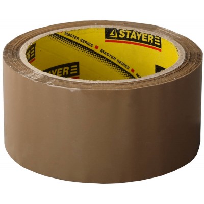 Клейкая лента, STAYER Master 1207-50, коричневая, 48мм х 60м