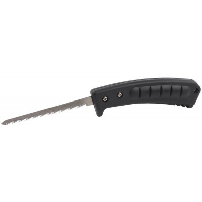 Выкружная мини-ножовка для гипсокартона ЗУБР 150 мм, 17 TPI (1.5 мм), пласт. рукоятка