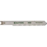 Полотна KRAFTOOL, U118B, для эл/лобзика, HSS, по металлу (1,5-5мм), US-хвост., шаг 2мм, 55мм, 2шт
