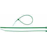 Хомуты нейлоновые зеленые, 3.6 x 200 мм, 100 шт, ЗУБР