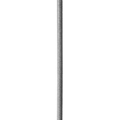 Шпилька резьбовая DIN 975, класс прочности 4.8, оцинкованная, М8x1000, 1 шт, ЗУБР 4-303350-08-1000