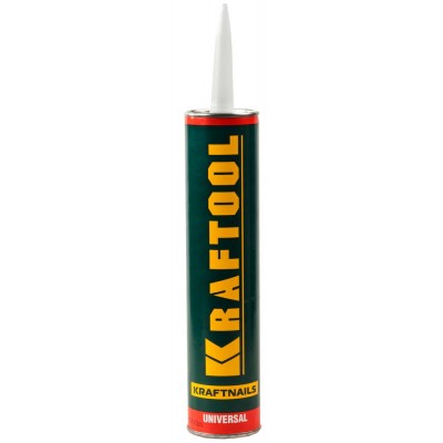 Клей монтажный KRAFTOOL KraftNails Premium KN-601, универсальный, для наружных и внутренних работ, 310мл