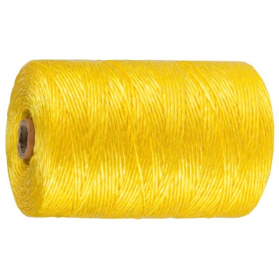 Шпагат ЗУБР многоцелевой полипропиленовый, желтый, d=1,8 мм, 500 м, 50 кгс, 1,2 ктекс