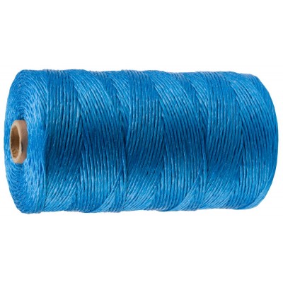 Шпагат STAYER многоцелевой полипропиленовый, d=1,5 мм, синий, 500 м, 32 кгс, 0,8 ктекс